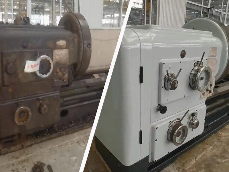 舊設(shè)備噴漆